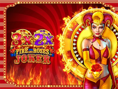 3x 2x Fire and Roses Joker